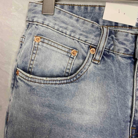 Men's high-end jeans imported custom cotton - Picture 3 of 5